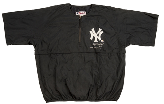 2004 Gary Sheffield Game Used and Signed New York Yankees Warm Up Jacket (PSA/DNA)